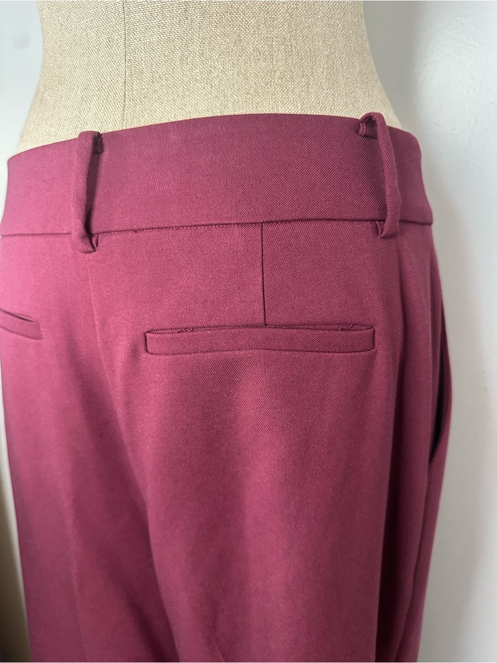 Ted Baker high-waisted, wide-leg tailored trousers size 8 - Picture 4 of 11